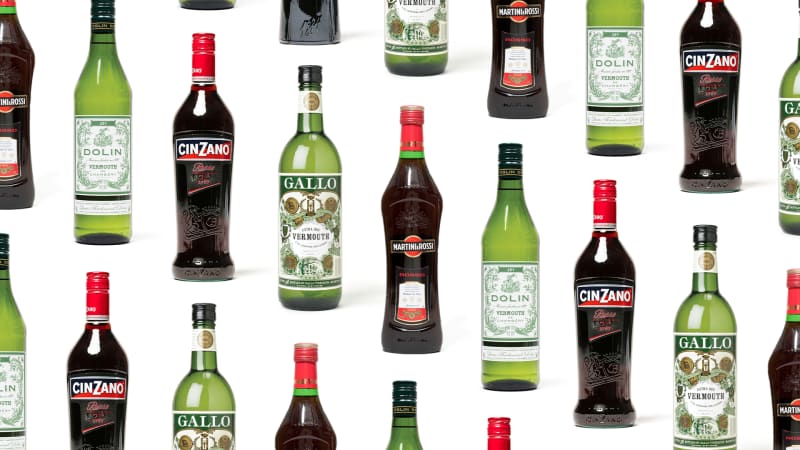 Vermouth wine top